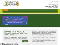 Sites similar to parquecentraldeoccidente2.com