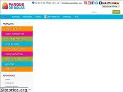 Sites similar to parquedebolas.com