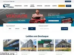 Sites similar to parquedosleiloes.com.br