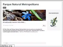 Sites similar to parquemetropolitano.org