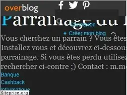 Sites similar to parrainage.over-blog.com