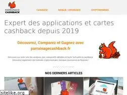 Sites similar to parrainagecashback.fr