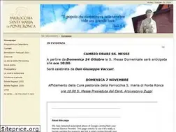 Sites similar to parrocchiaponteronca.it