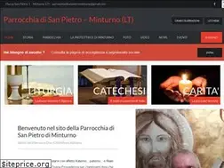 Sites similar to parrocchiasanpietrominturno.it