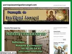 Sites similar to parroquiasanmiguelarcangel.com