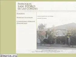 Sites similar to parroquiasanpedrodelascondes.cl