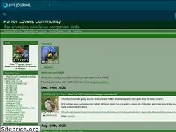 Sites similar to parrot-lovers.livejournal.com