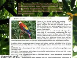 Sites similar to parrothouse.com
