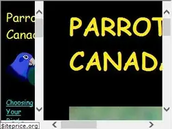 Sites similar to parrotscanada.com