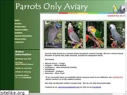Sites similar to parrotsonly.ca