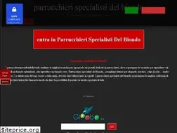 Sites similar to parrucchierispecialistidelbiondo.it