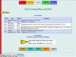 Sites similar to parrysoundbuyandsell.ca