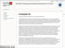 Sites similar to parsemefr.lif.univ-mrs.fr