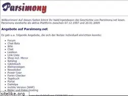 Sites similar to parsimony.net