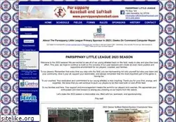 Sites similar to parsippanybaseball.com