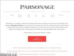 Sites similar to parsonagewine.com