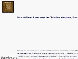 Sites similar to parsonplace.com