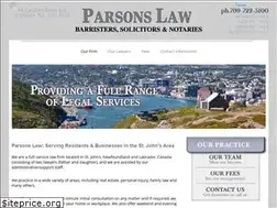 Sites similar to parsons-law.ca