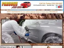 Sites similar to parsonsautobody.com