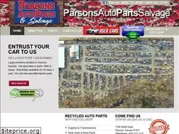 Sites similar to parsonsautoparts.com