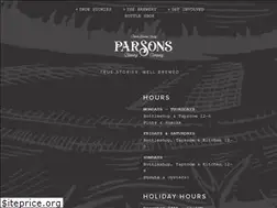 Sites similar to parsonsbrewing.com