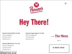 Sites similar to parsonschickenandfish.com