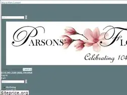 Sites similar to parsonsflorist.com
