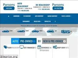 Sites similar to parsonsmotors.ca