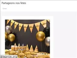 Sites similar to partageonsnosfetes.fr
