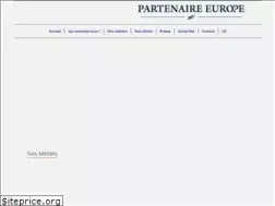 Sites similar to partenaire-europe.com