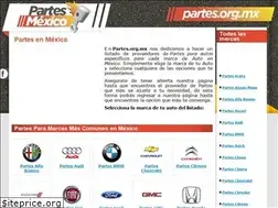 Sites similar to partes.org.mx
