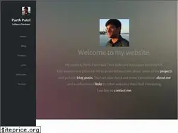 Sites similar to parthpatel.co.uk