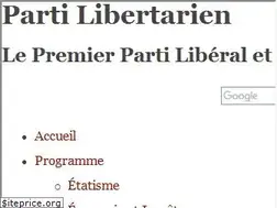 Sites similar to parti-libertarien.com