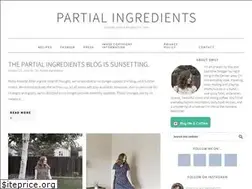 Sites similar to partial-ingredients.com