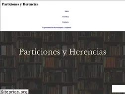 Sites similar to particionesyherencias.cl