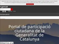 Sites similar to participa.gencat.cat