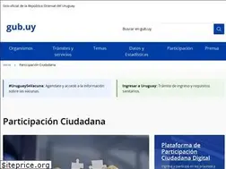 Sites similar to participacionciudadana.gub.uy