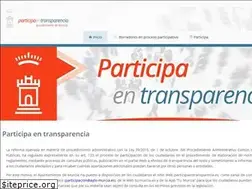 Sites similar to participaentransparencia.es