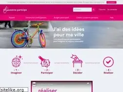 Sites similar to participer.lausanne.ch
