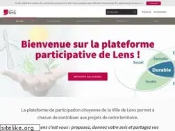 Sites similar to participez.villedelens.fr
