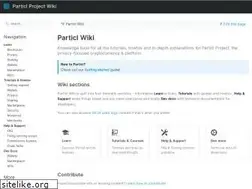 Sites similar to particl.wiki