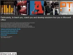 Sites similar to particularity.be