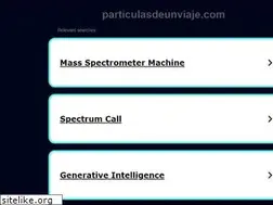 Sites similar to particulasdeunviaje.com