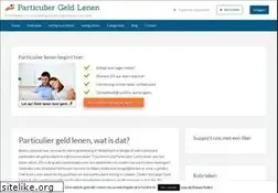 Sites similar to particulier-geld-lenen.nl