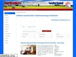 Sites similar to particulierevakantiewoningennederland.nl