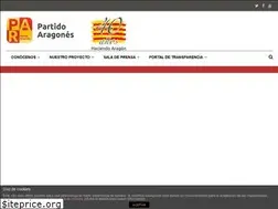 Sites similar to partidoaragones.es