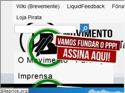 Sites similar to partidopiratapt.eu