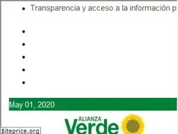 Sites similar to partidoverde.org.co