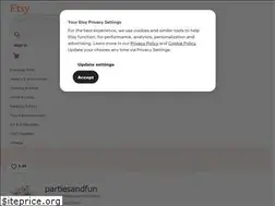 Sites similar to partiesandfun.etsy.com