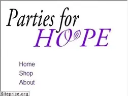 Sites similar to partiesforhope.com